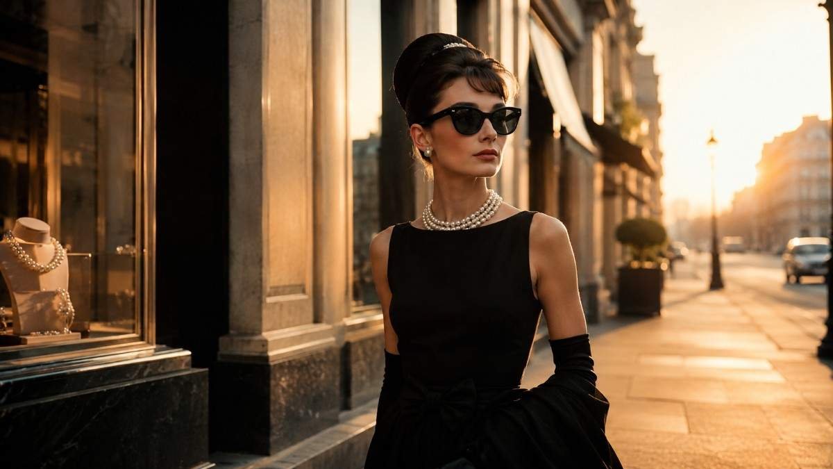 Audrey Hepburn’s Little Black Dress in Breakfast at Tiffany's