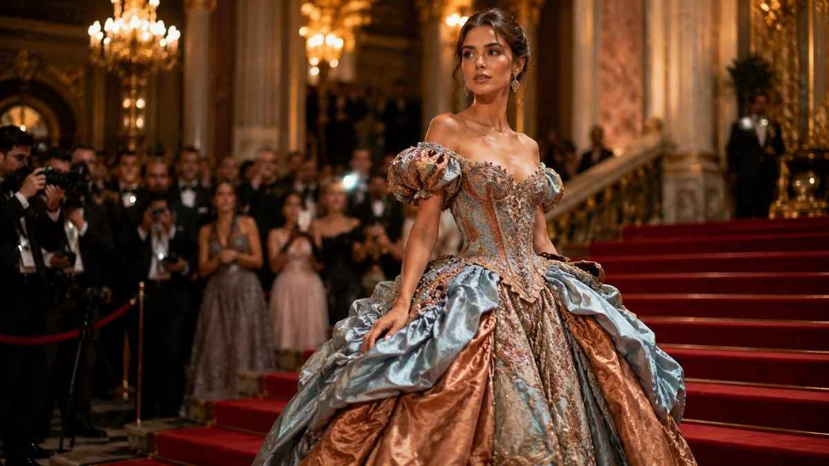 Blake Lively’s Rococo-Inspired Gown