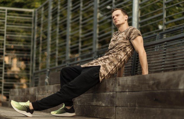 Cargo Pants and Bandana Streetwear