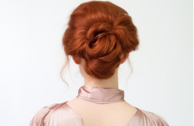 Classic French Twist Claw Clip Hairstyle