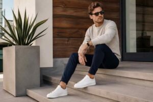 Minimalist Sneakers Keep Casual Outfits Looking Clean
