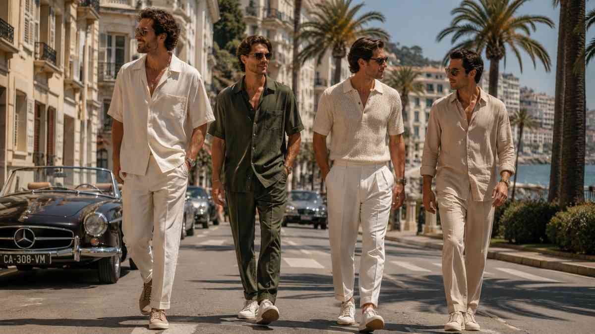 Summer Fashion Male Shirts And Tops
